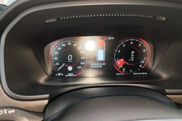 Used Volvo V90 2019 Cross Country T5 AWD Luxury Edition China VI Standard Instrument Cluster