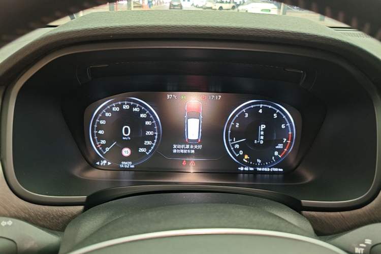 Used Volvo V90 2019 Cross Country T5 AWD Smart Range Version China V Standard Instrument Cluster