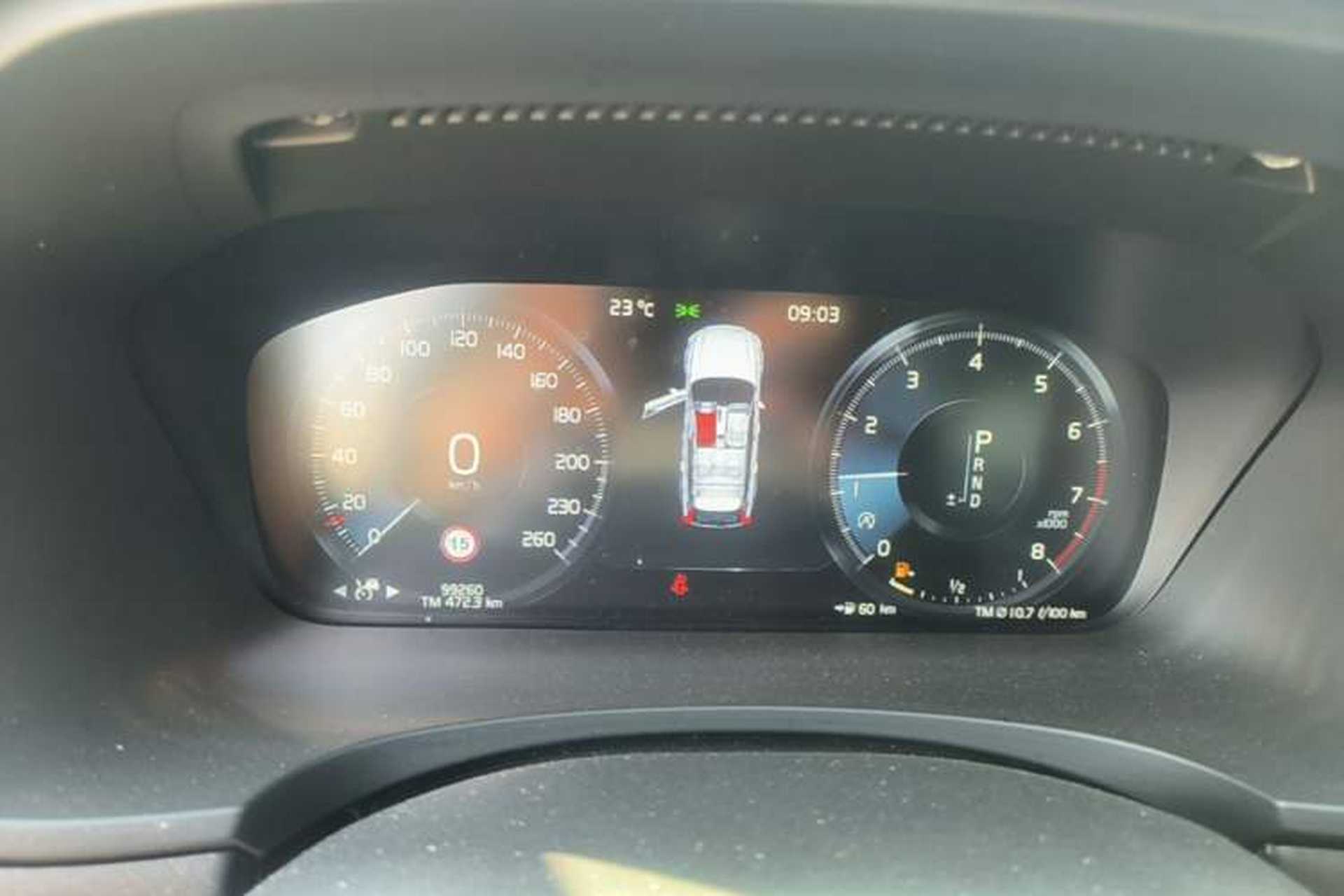 Used Volvo V90 2019 Cross Country T5 AWD Smart Range Version China VI Standard Instrument Cluster