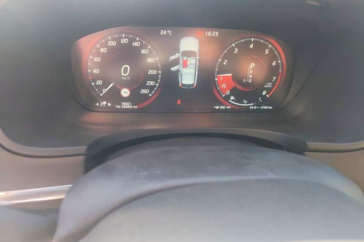 Used Volvo V90 2019 Cross Country T5 AWD Smart Range Version China V Standard Instrument Cluster