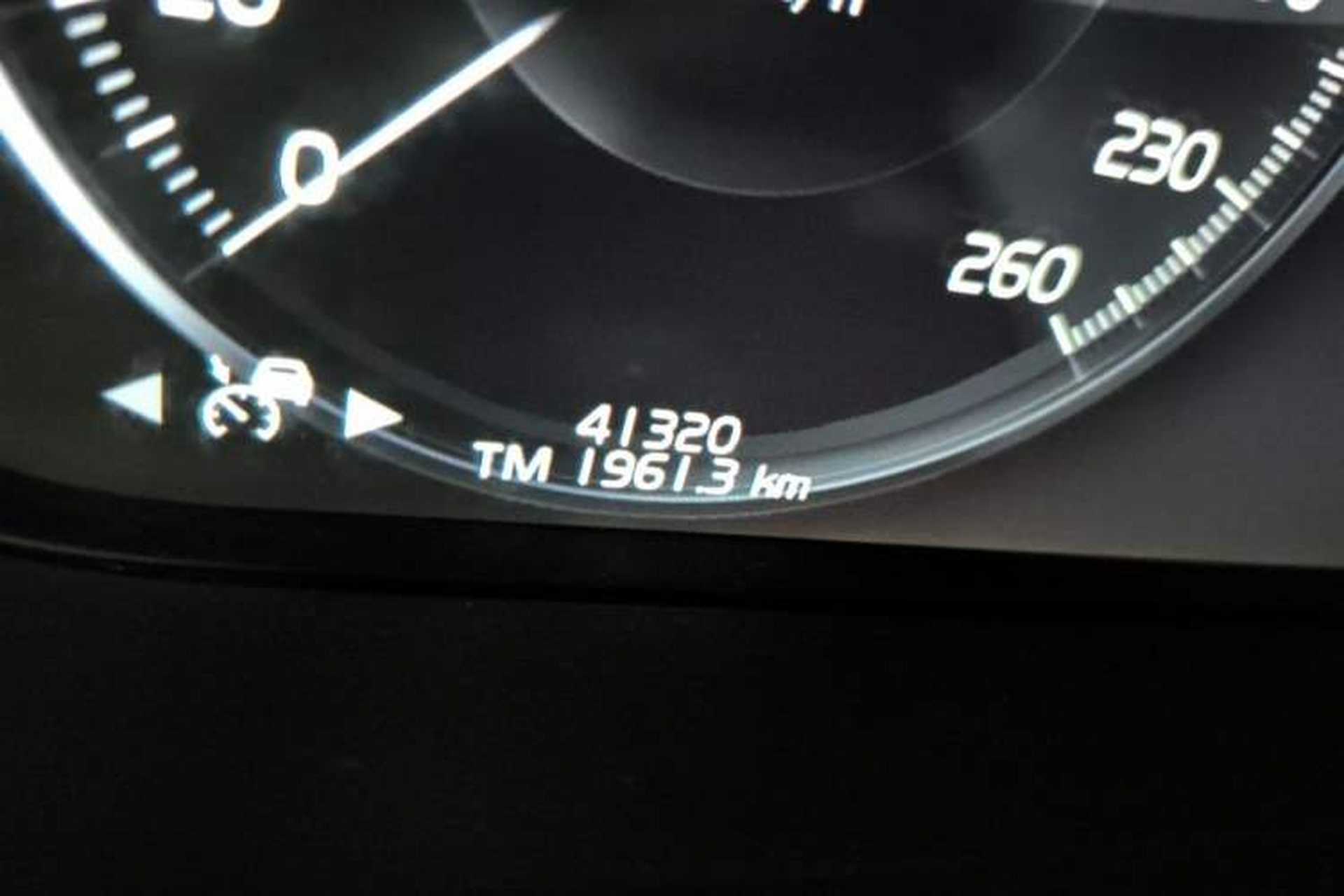 Used Volvo V90 2020 Cross Country T5 AWD Smart Range Edition Odometer Close Up