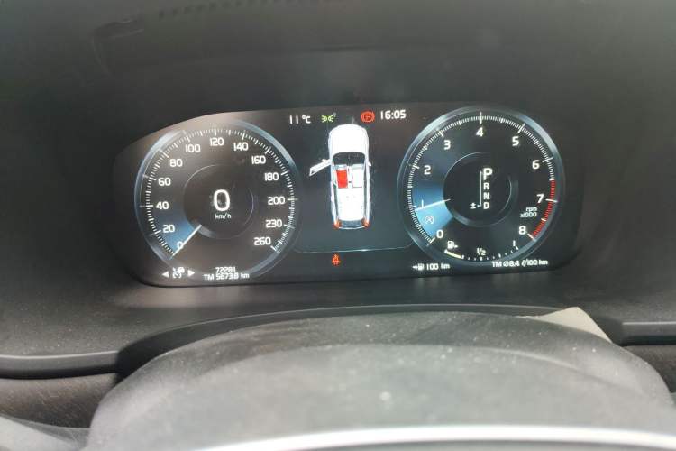 Used Volvo V90 2020 Facelifted Cross Country T5 AWD Zhiyuan Edition Instrument Cluster