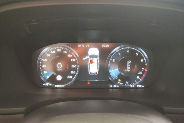 Used Volvo V90 2020 Facelifted Cross Country T5 AWD Zhiyuan Edition Instrument Cluster