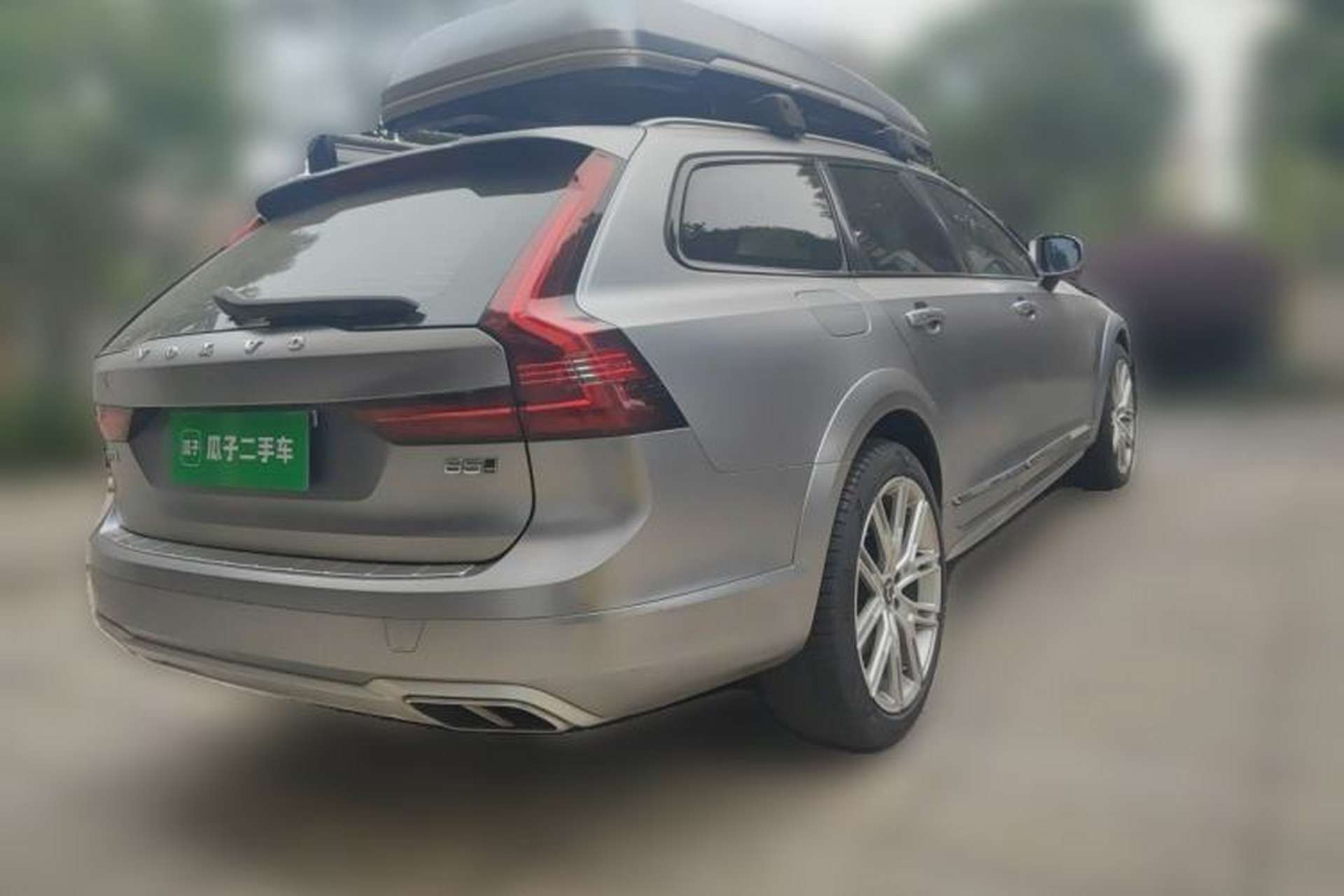 Used Volvo V90 2021 Cross Country B5 AWD Prestige Edition Rear Right 45 Deg