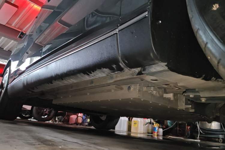 Used Volvo XC70 Plug-in Hybrid 2026 Model Four-Wheel Drive Long-Range Ultra Right Side Sill