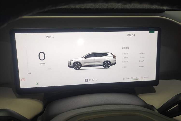 Used Volvo XC70 Plug-in Hybrid 2026 Model Four-Wheel Drive Long-Range Core Instrument Cluster