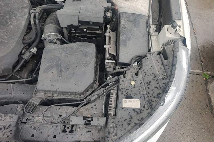 Used Volvo XC40 2019 T4 Four-Wheel Drive Dawn Ice White Engine Bay Left
