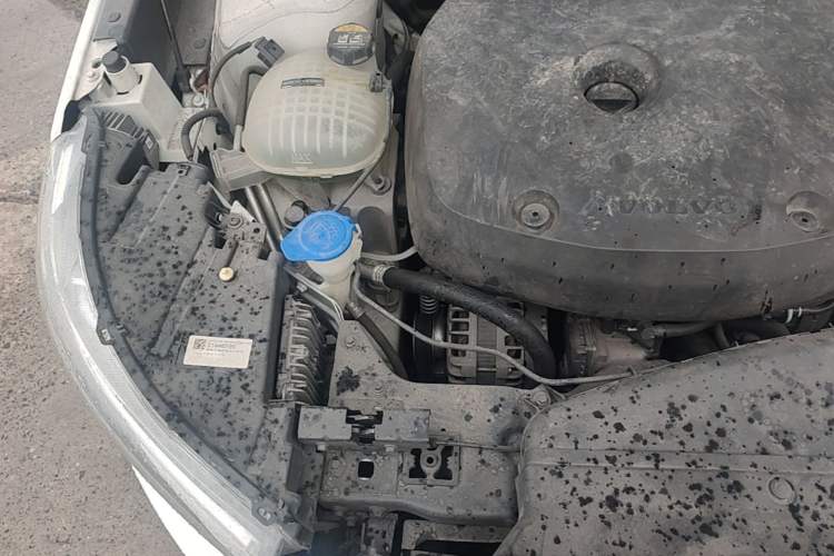 Used Volvo XC40 2019 T4 Four-Wheel Drive Dawn Ice White Engine Bay Right