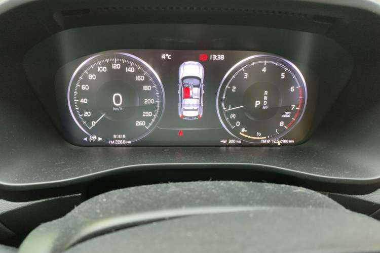 Used Volvo XC40 2020 T4 Four-Wheel Drive Smart Luxury Edition Instrument Cluster