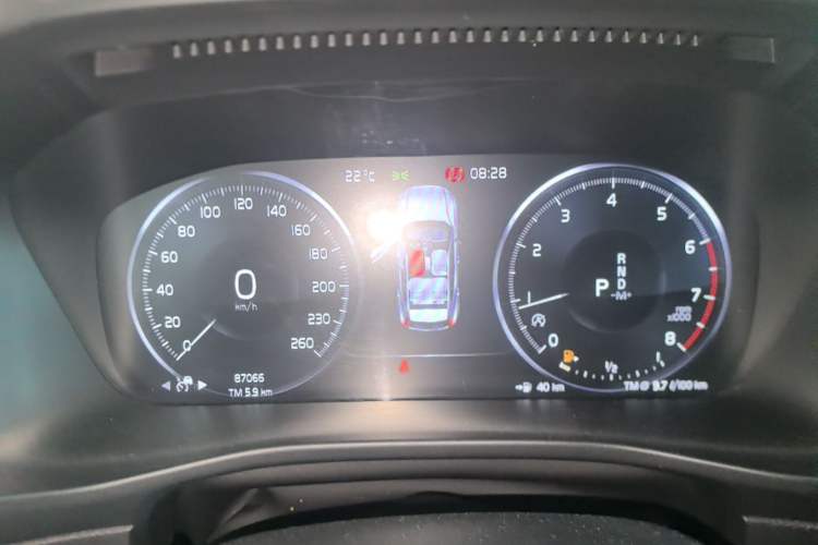 Used Volvo XC40 2020 T4 Four-Wheel Drive Smart Luxury Edition Instrument Cluster