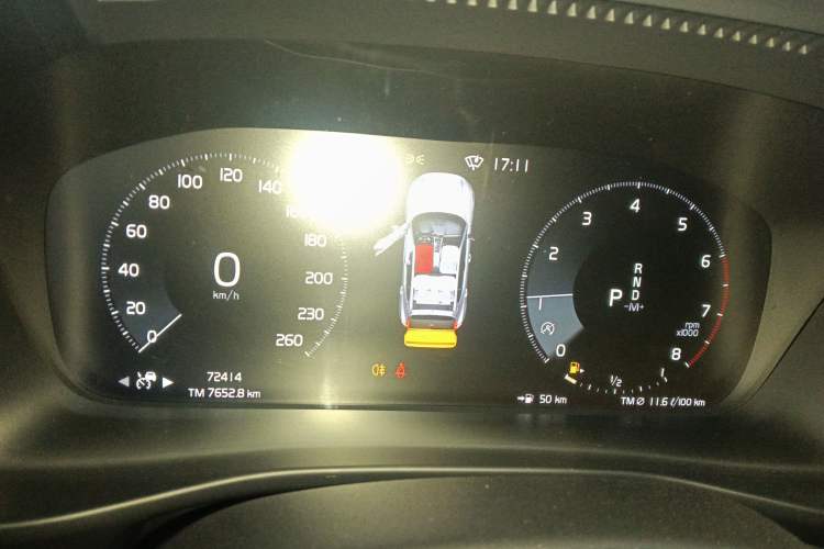 Used Volvo XC40 2020 T4 Four-Wheel Drive Smart Luxury Edition Instrument Cluster