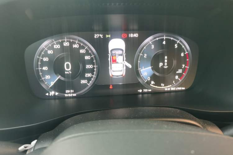 Used Volvo XC40 2020 T4 Four-Wheel Drive Smart Luxury Edition Instrument Cluster