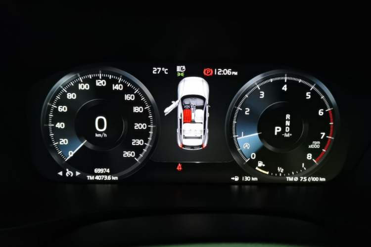 Used Volvo XC40 2020 T3 Smart & Stylish Edition Instrument Cluster