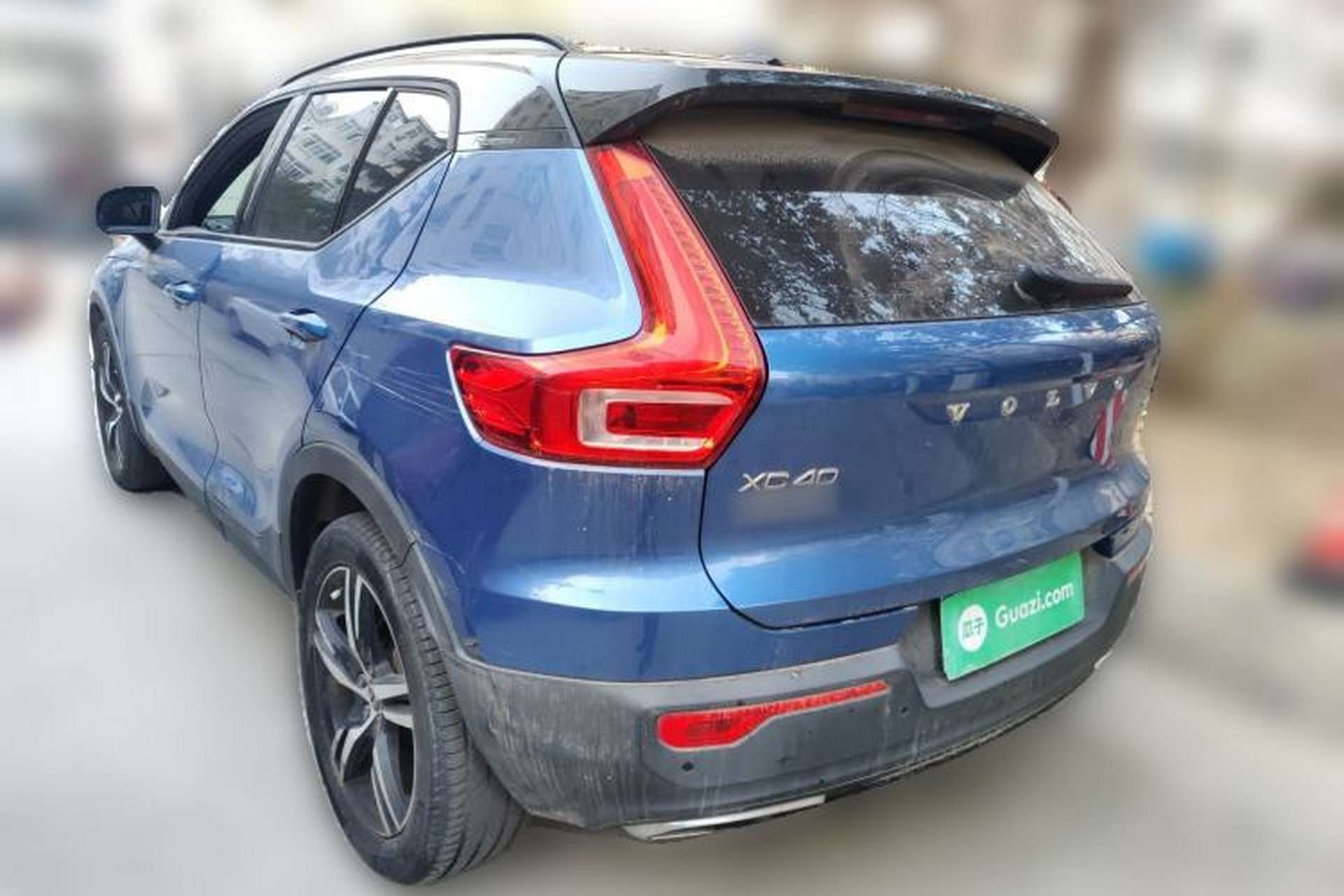 Used Volvo XC40 2020 T4 Four-Wheel Drive Smart & Sporty Edition Rear Left 45 Deg