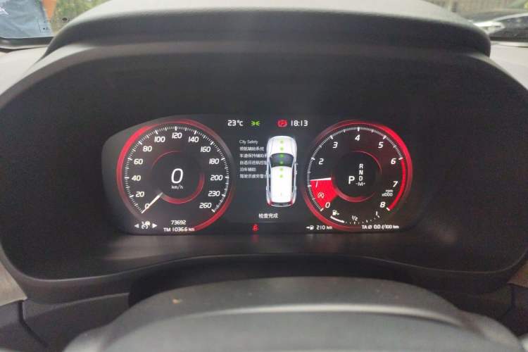 Used Volvo XC40 2020 T4 Four-Wheel Drive Smart Luxury Edition Instrument Cluster