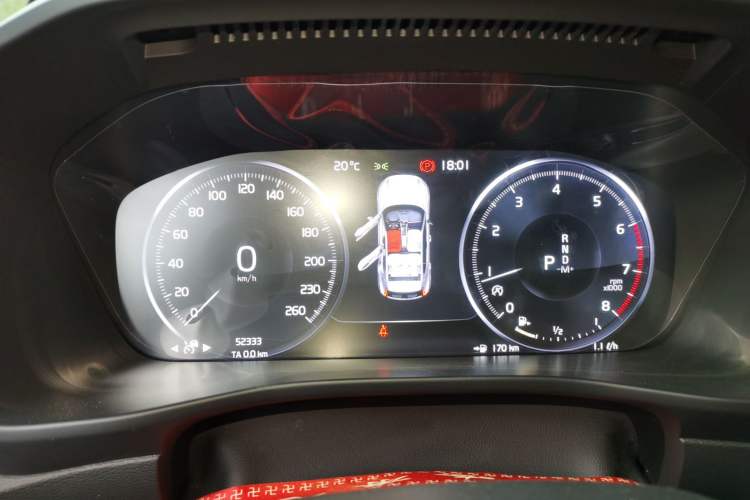 Used Volvo XC40 2020 T4 Four-Wheel Drive Smart Luxury Edition Instrument Cluster