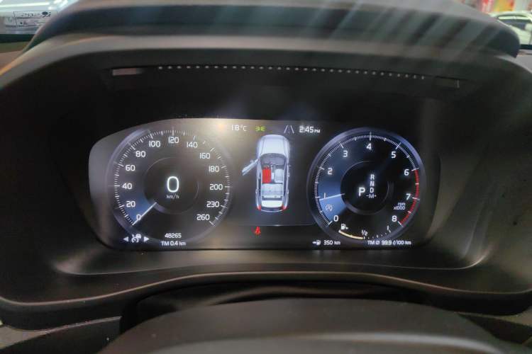 Used Volvo XC40 2021 T4 Four-Wheel Drive Smart Luxury Edition Instrument Cluster