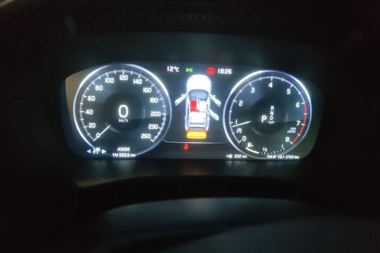 Used Volvo XC40 2021 T4 Four-Wheel Drive Smart Luxury Edition Instrument Cluster