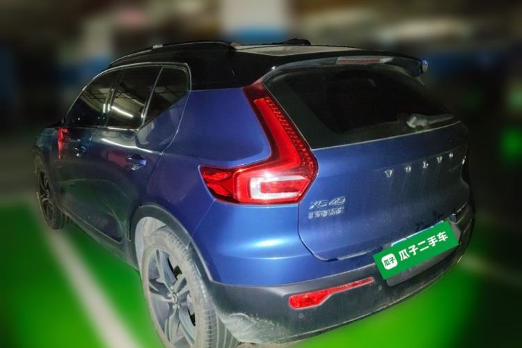 Used Volvo XC40 2021 T4 Four-Wheel Drive Smart & Sporty Edition Rear Left 45 Deg