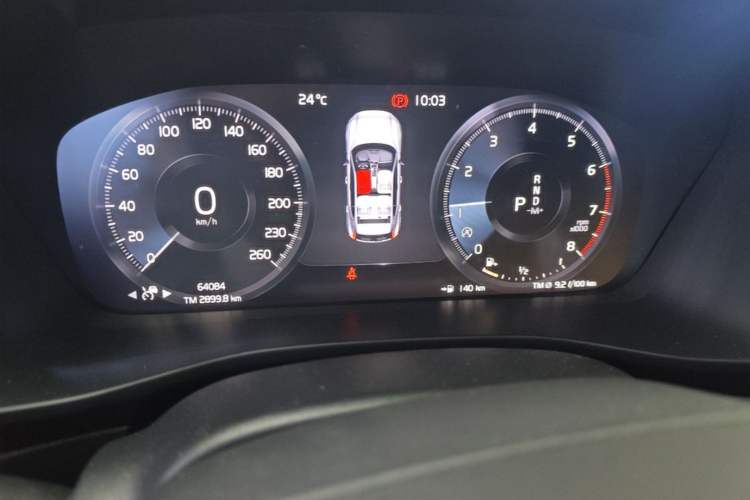 Used Volvo XC40 2021 T4 Four-Wheel Drive Smart Luxury Edition Instrument Cluster
