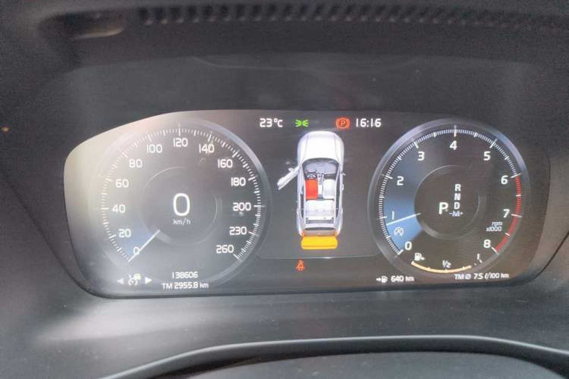 Used Volvo XC40 2021 T4 Four-Wheel Drive Smart Luxury Edition Instrument Cluster