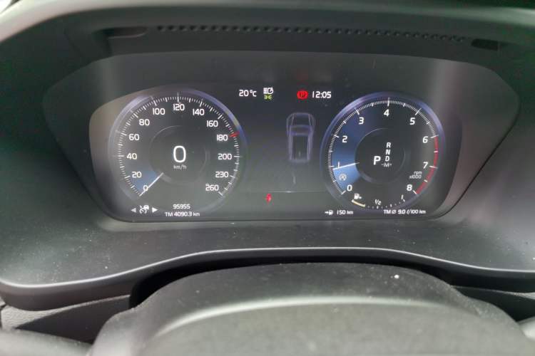 Used Volvo XC40 2021 T4 Four-Wheel Drive Smart & Sporty Edition Instrument Cluster