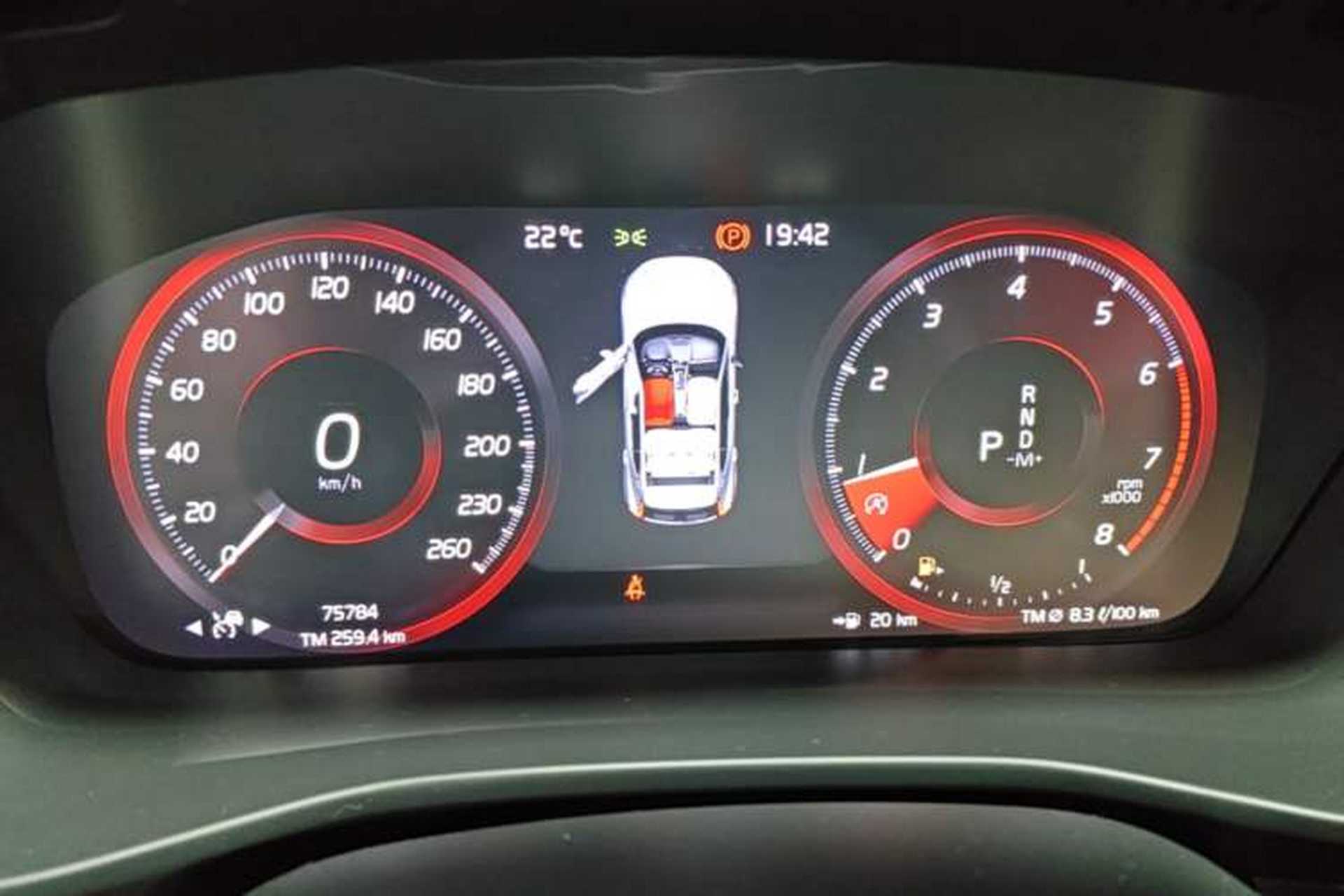 Used Volvo XC40 2021 T4 Four-Wheel Drive Smart Luxury Edition Instrument Cluster