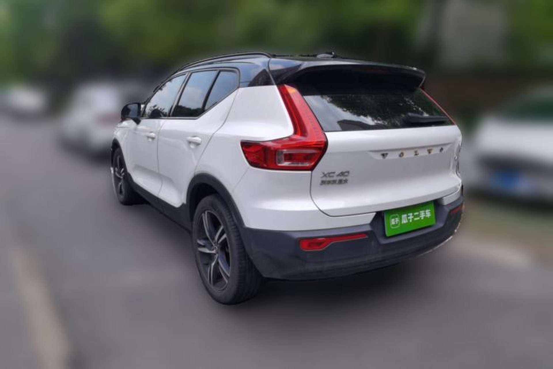 Used Volvo XC40 2021 T4 Four-Wheel Drive Smart & Sporty Edition Rear Left 45 Deg
