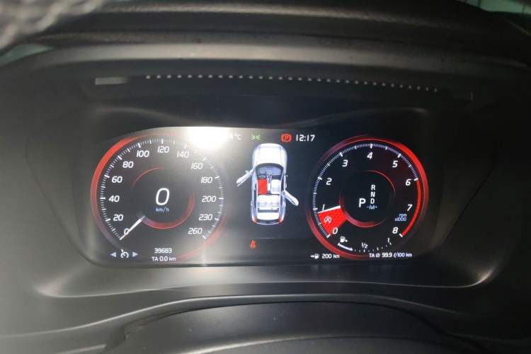 Used Volvo XC40 2022 T4 Four-Wheel Drive Smart & Stylish Edition Instrument Cluster