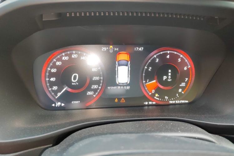 Used Volvo XC40 2022 T4 Four-Wheel Drive Smart & Dynamic Sport Edition Instrument Cluster