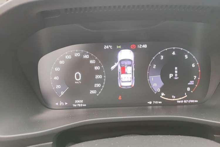 Used Volvo XC40 2022 T4 Four-Wheel Drive Smart & Luxurious Edition Instrument Cluster