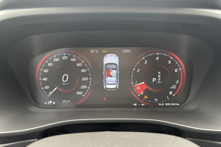 Used Volvo XC40 2022 T4 Four-Wheel Drive Smart & Luxurious Edition Instrument Cluster