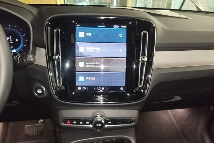 Used Volvo XC40 2023 B3 Zhiyuan Luxury Edition Audio And AC Panel