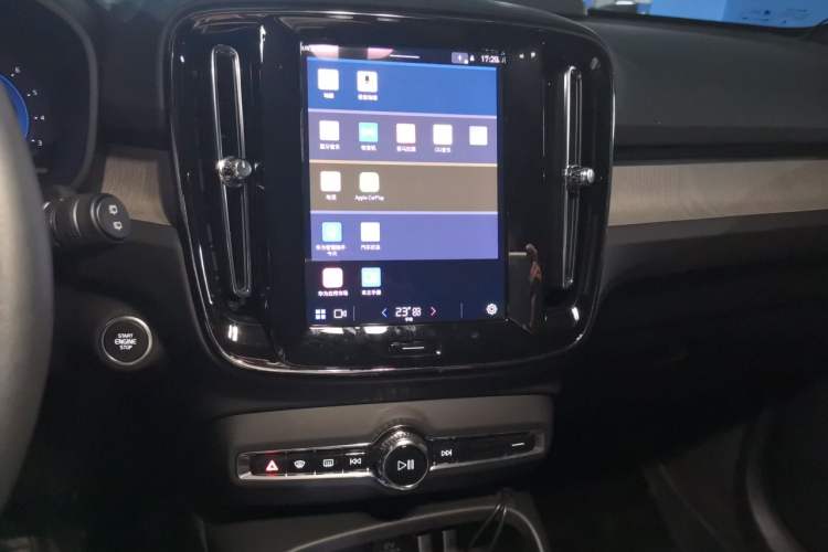 Used Volvo XC40 2023 B3 Zhiyuan Luxury Edition Audio And AC Panel