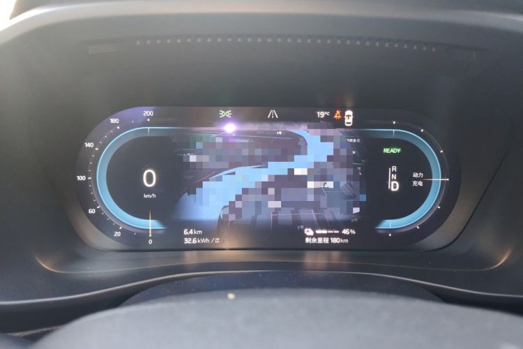 Used Volvo XC40 New Energy 2021 P8 Pure Electric All-Wheel Drive Smart Luxury Sport Edition Instrument Cluster