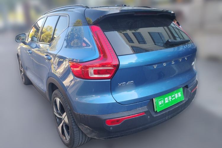 Used Volvo XC40 New Energy 2021 P8 Pure Electric All-Wheel Drive Smart Luxury Sport Edition Rear Left 45 Deg