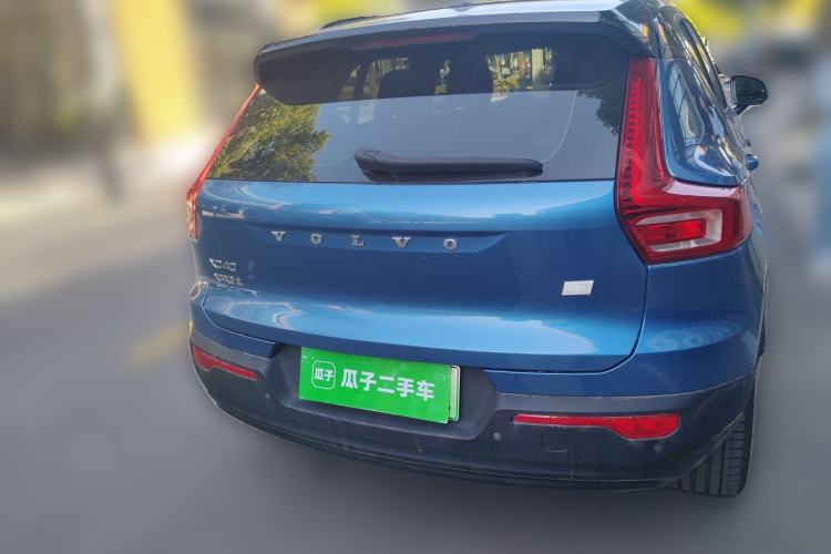 Used Volvo XC40 New Energy 2021 P8 Pure Electric All-Wheel Drive Smart Luxury Sport Edition Rear