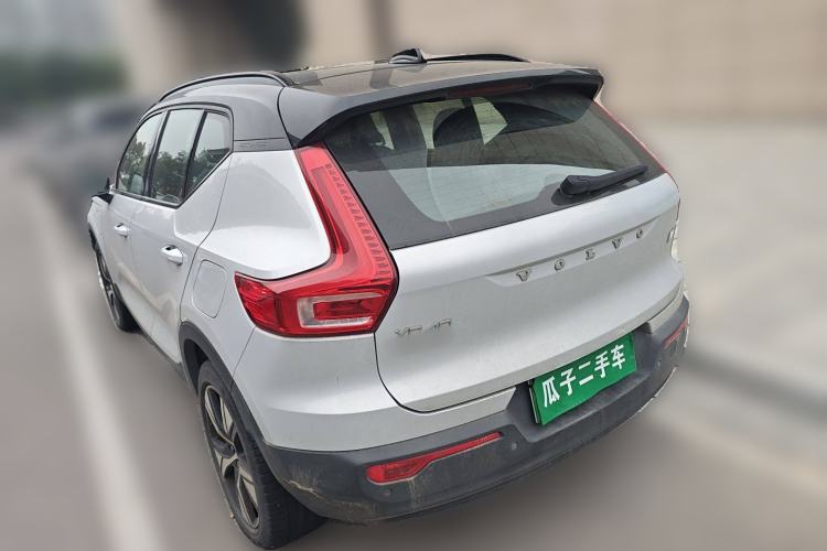 Used Volvo XC40 New Energy 2021 P8 Pure Electric All-Wheel Drive Smart Luxury Sport Edition Rear Left 45 Deg