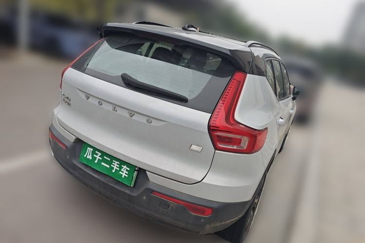 Used Volvo XC40 New Energy 2021 P8 Pure Electric All-Wheel Drive Smart Luxury Sport Edition Rear Right 45 Deg