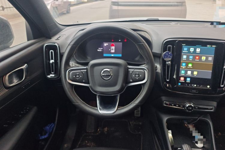 Used Volvo XC40 New Energy 2021 P8 Pure Electric All-Wheel Drive Smart Luxury Sport Edition Steering Wheel
