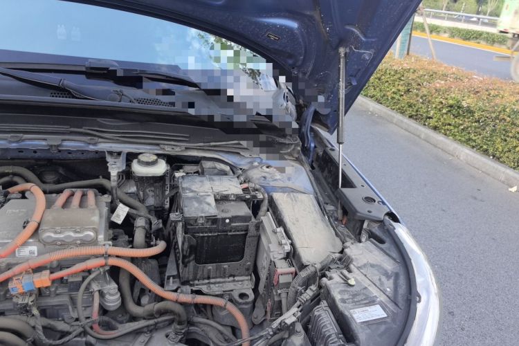 Used Volvo XC40 New Energy 2021 P8 Pure Electric All-Wheel Drive Smart Luxury Sport Edition Engine Bay Left