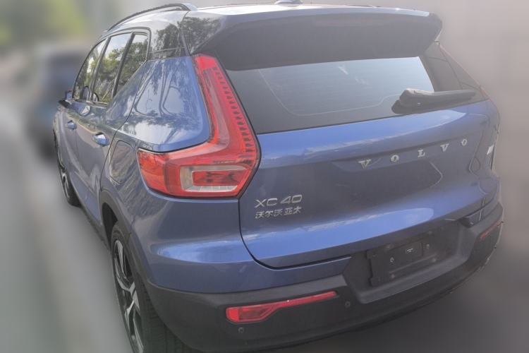 Used Volvo XC40 New Energy 2021 P8 Pure Electric All-Wheel Drive Smart Luxury Sport Edition Rear Left 45 Deg