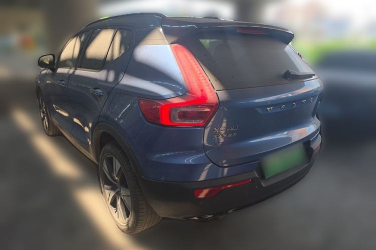 Used Volvo XC40 New Energy 2021 P8 Pure Electric All-Wheel Drive Smart Luxury Sport Edition Rear Left 45 Deg