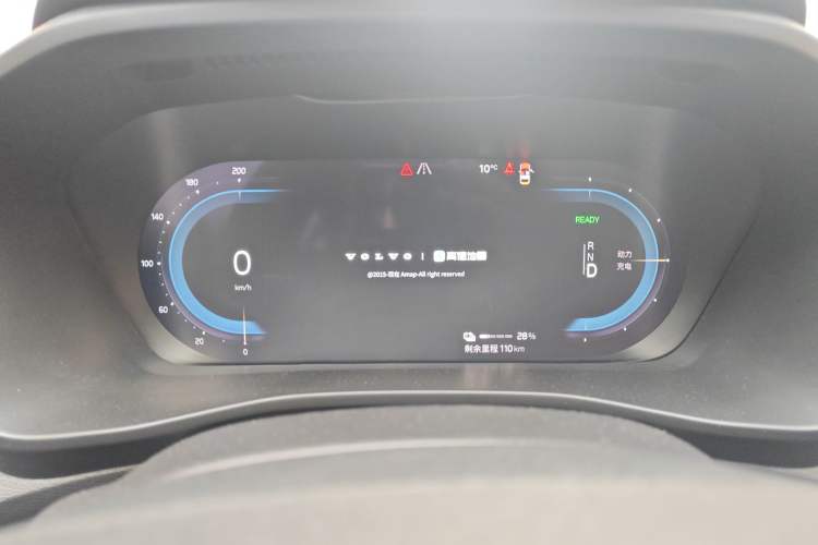 Used Volvo XC40 New Energy 2021 P8 Pure Electric All-Wheel Drive Smart Luxury Sport Edition Instrument Cluster