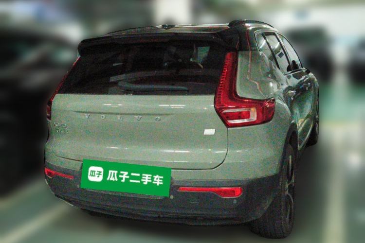 Used Volvo XC40 New Energy 2021 P8 Pure Electric All-Wheel Drive Smart Luxury Sport Edition Rear Right 45 Deg