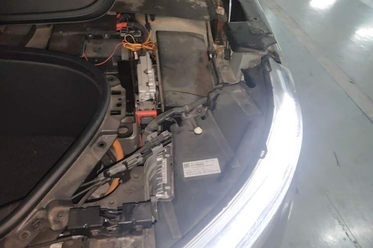 Used Volvo XC40 New Energy 2021 P8 Pure Electric All-Wheel Drive Smart Luxury Sport Edition Engine Bay Left
