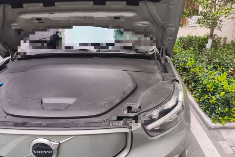 Used Volvo XC40 New Energy 2021 P8 Pure Electric All-Wheel Drive Smart Luxury Sport Edition Engine Bay Left