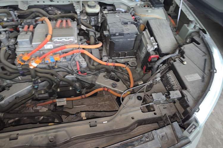 Used Volvo XC40 New Energy 2021 P8 Pure Electric All-Wheel Drive Smart Luxury Sport Edition Engine Bay Left