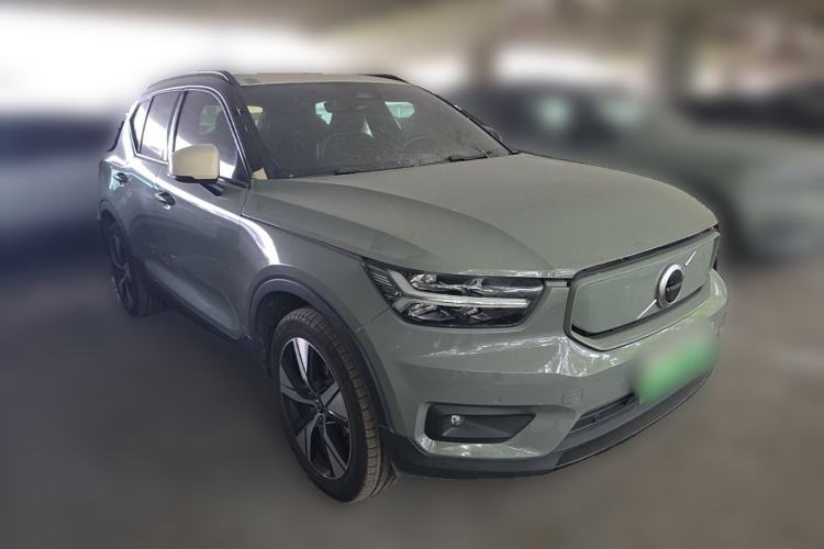 Used Volvo XC40 New Energy 2021 P8 Pure Electric All-Wheel Drive Smart Luxury Sport Edition Front Right 45 Deg