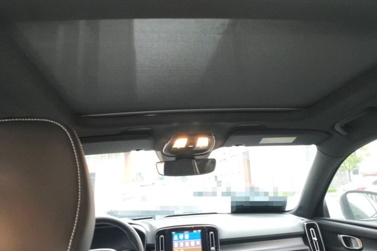 Used Volvo XC40 New Energy 2021 P8 Pure Electric All-Wheel Drive Smart Luxury Sport Edition Headliner